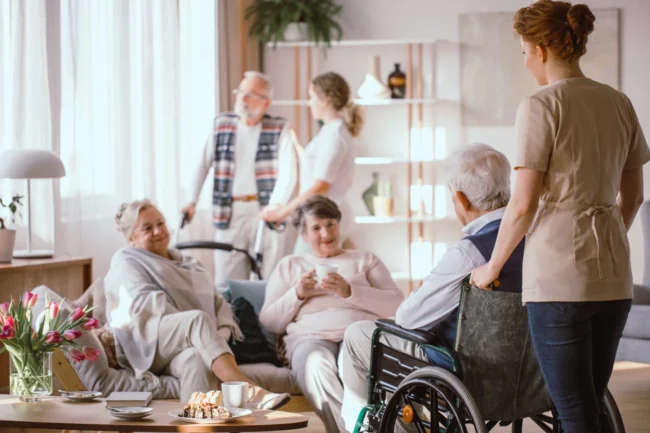 Senior respite care and community