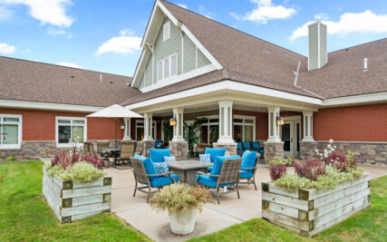 North Branch back patio